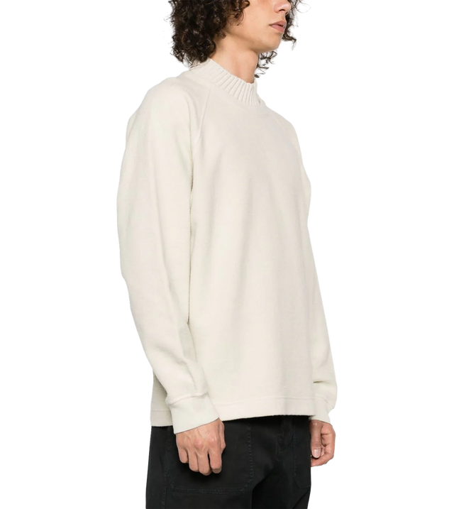 Pullover mit Stehkragen und Patch