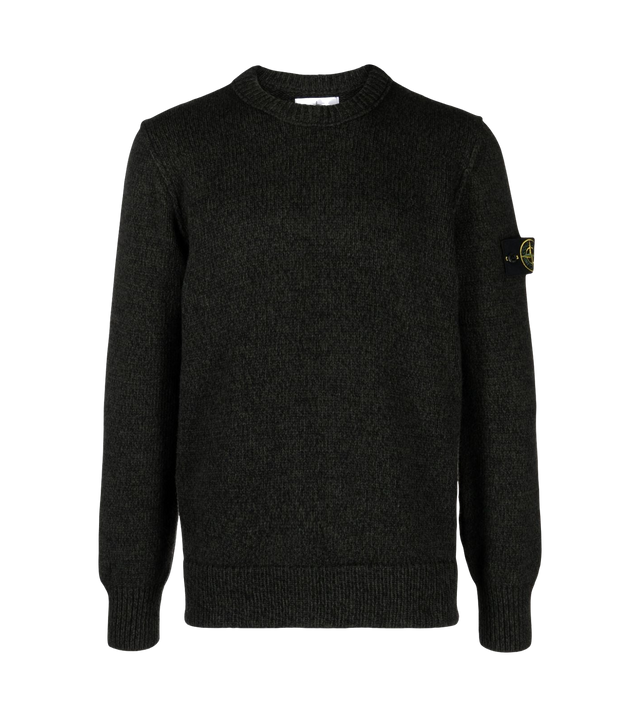 Strickpullover mit Patch