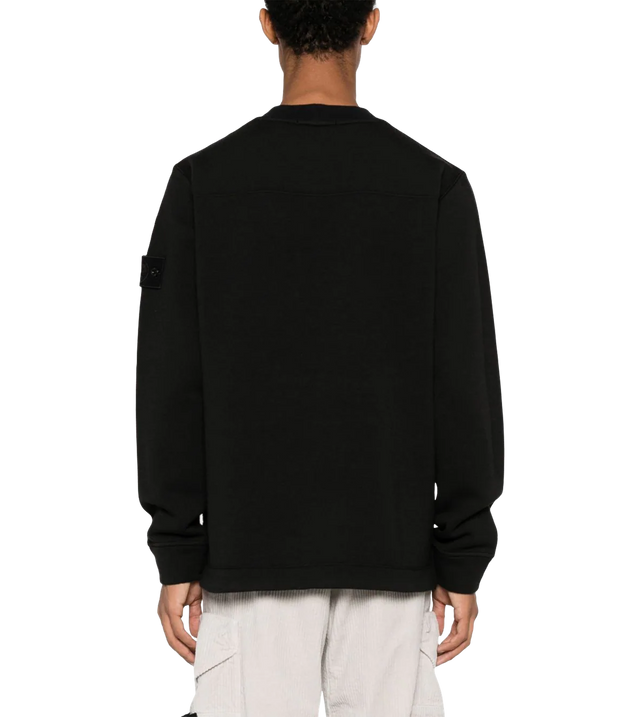 Pullover mit gleichfarbigen Patch