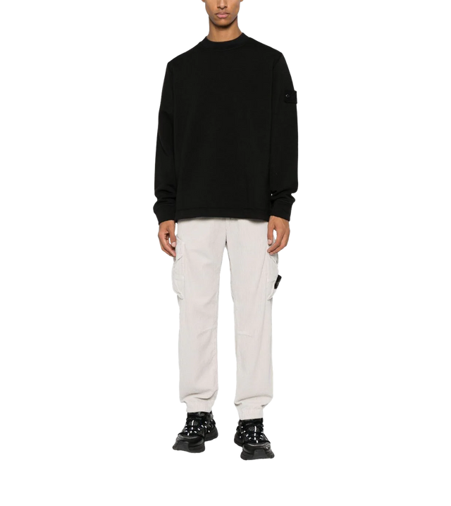 Pullover mit gleichfarbigen Patch