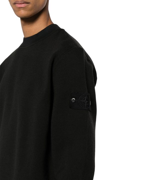 Pullover mit gleichfarbigen Patch