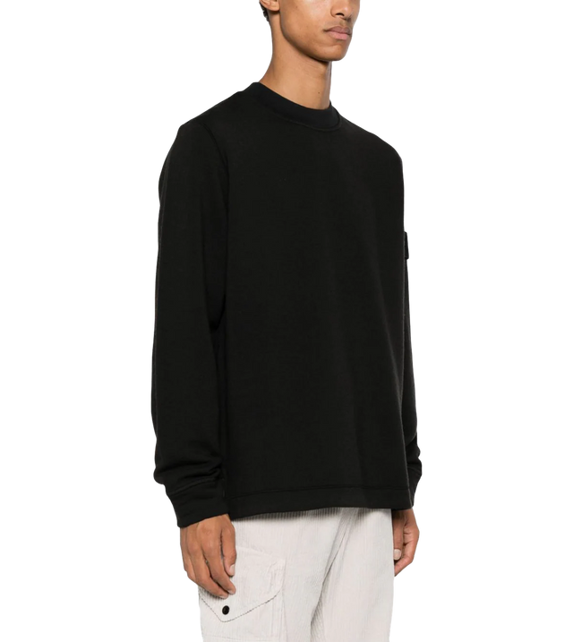 Pullover mit gleichfarbigen Patch