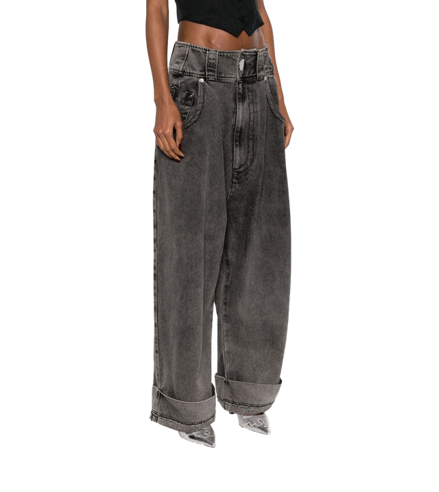 Lockere Jeans im Babylook