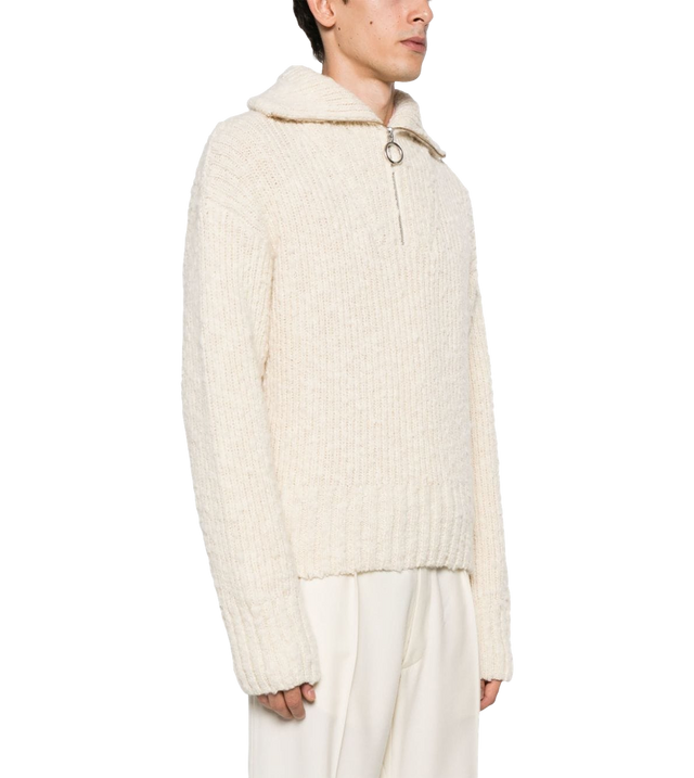 Pullover mit Reißverschluss