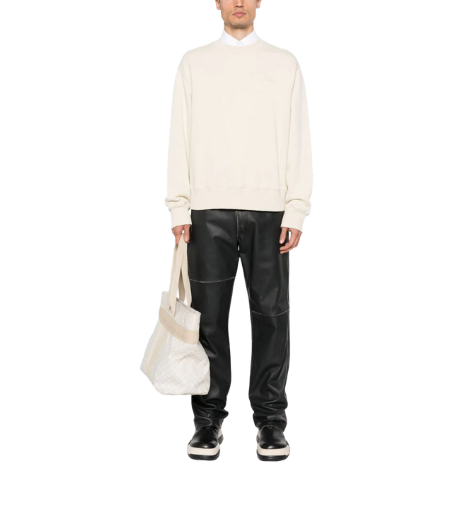 Ausgeblichener Pullover mit Logo
