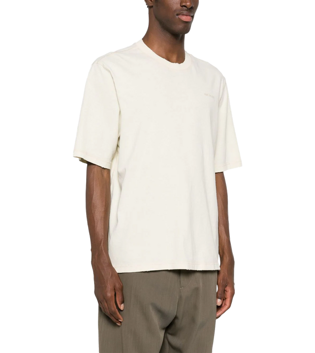 Ausgeblichenes T-Shirt mit Logo