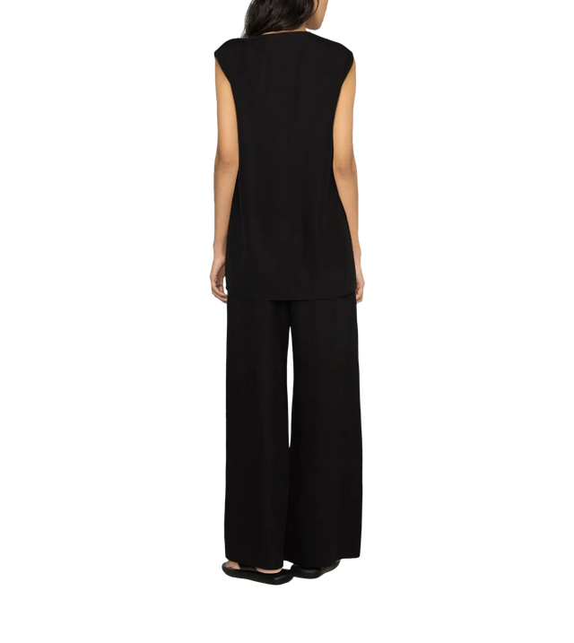 Weite Tally High-Waist-Hose