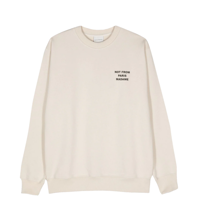 Sweatshirt mit Slogan