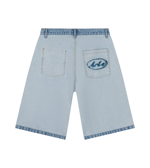 Denim Inside/Out Shorts