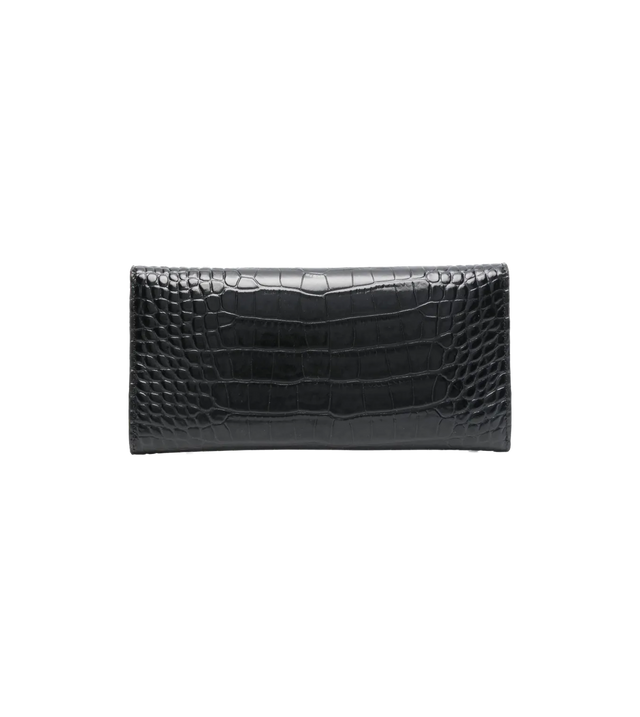 Portemonnaie mit Kroko-Prägung