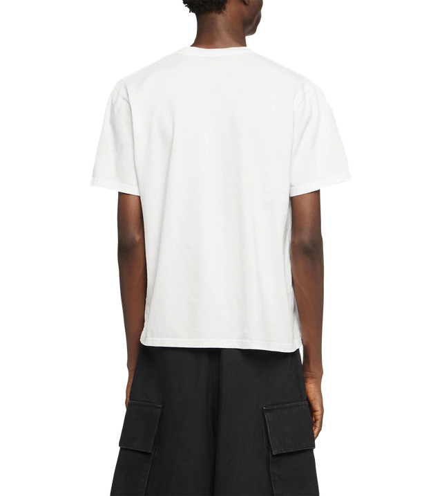 T-shirt with window embroidery