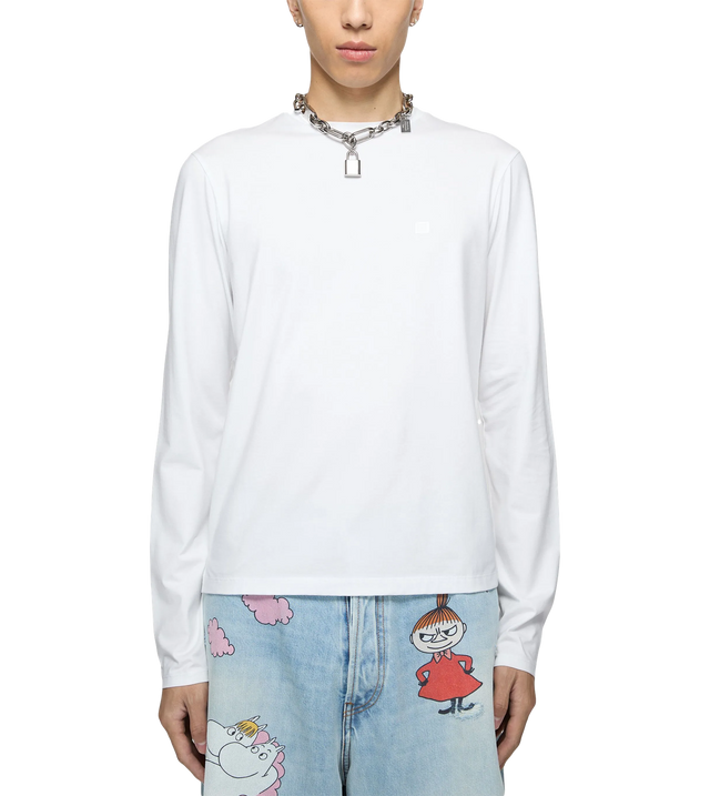 Longsleeve mit Face-Logo