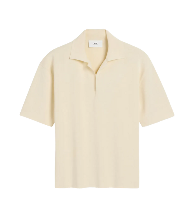 Short-sleeved polo shirt