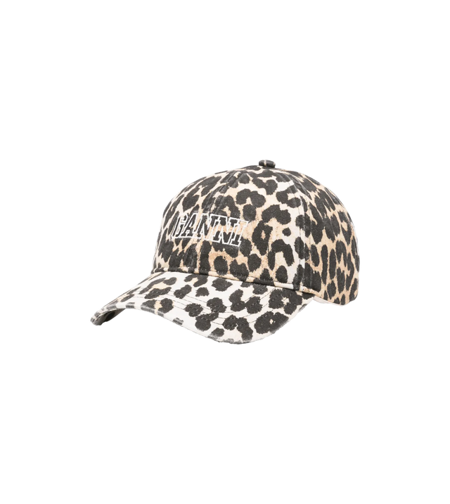 Baseballkappe mit Leoparden-Print