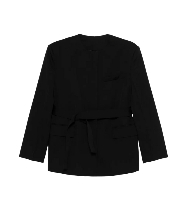 Blazer with belt