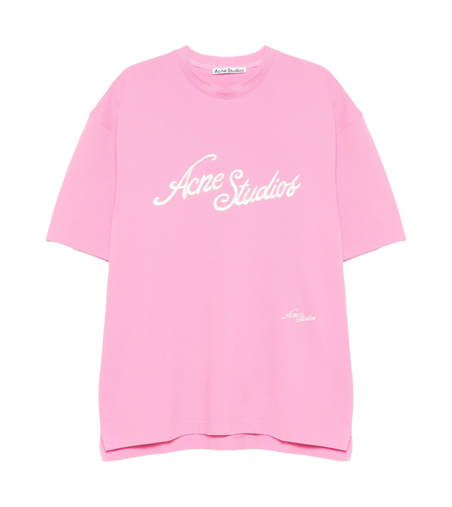 T-shirt with logo embroidery