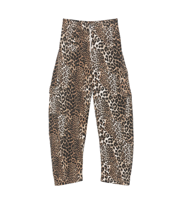 Hose mit Leoparden-Print