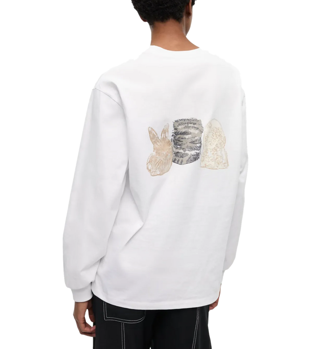 Langarmshirt mit Logo-Print