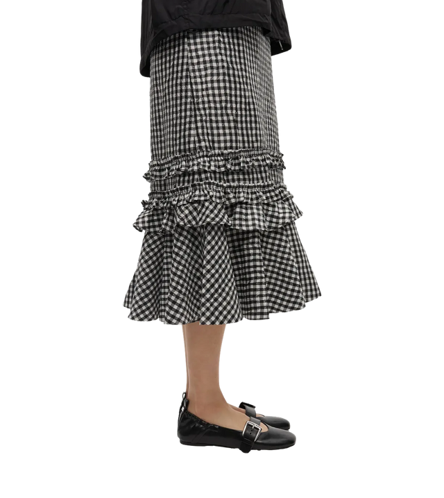 Ballerinas aus Faux-Leder