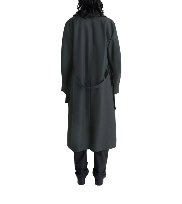 Doppelreihiger Trench-Coat mit Gürtel