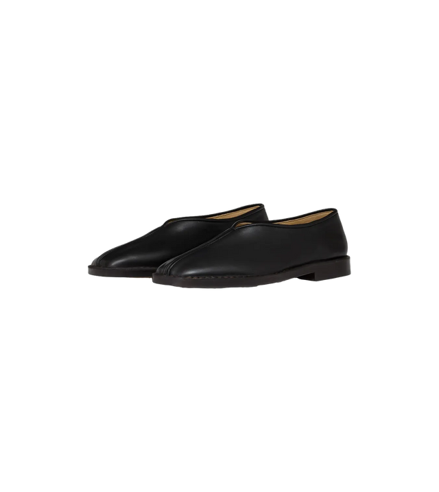 Loafer mit eckiger Kappe