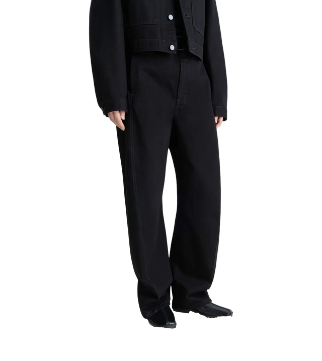 Loafer mit eckiger Kappe