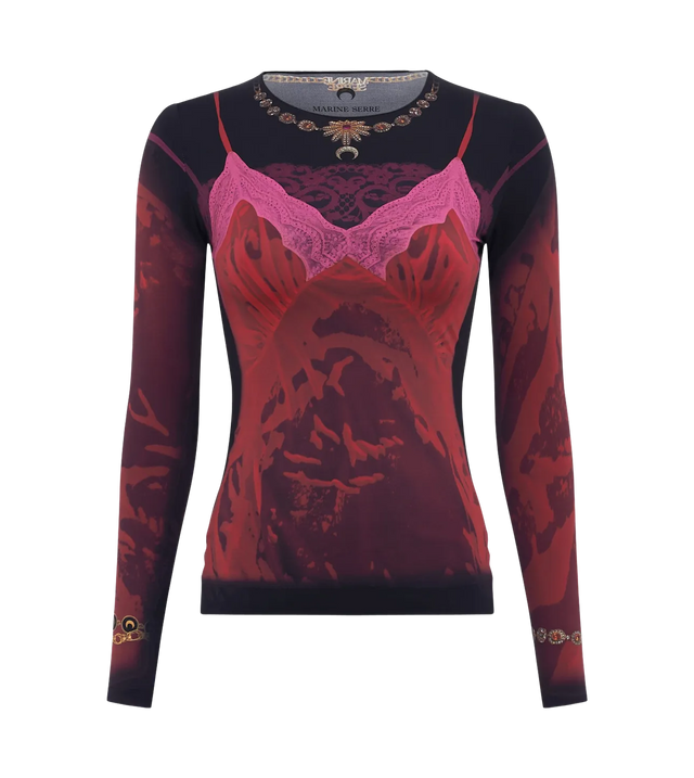 Langarmshirt mit Print