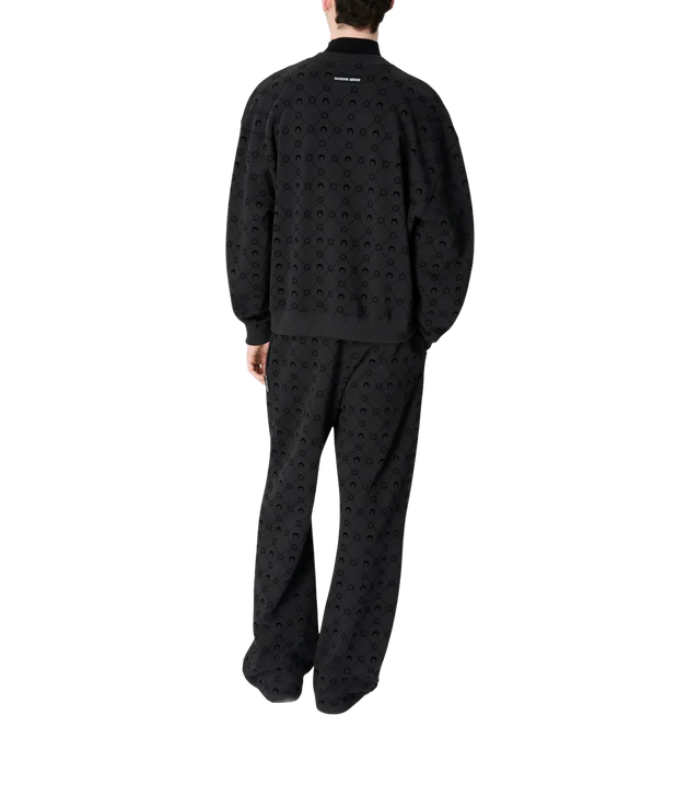 Fleece-Jogginghose mit Moon-Logo
