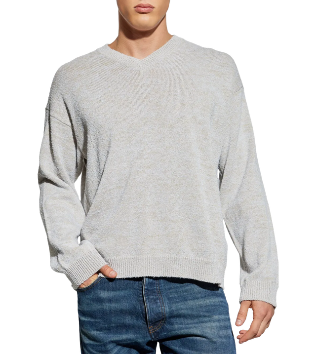 Pullover mit V-Ausschnitt