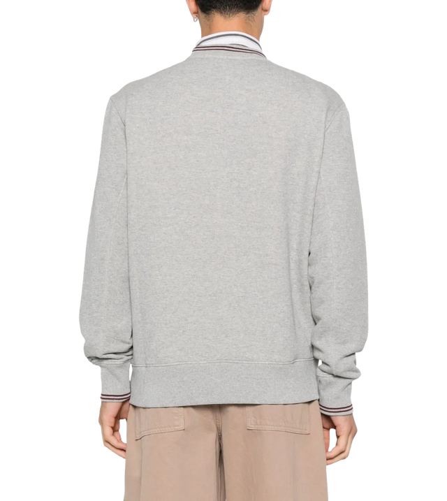 Sweatshirt mit Logo-Stickerei