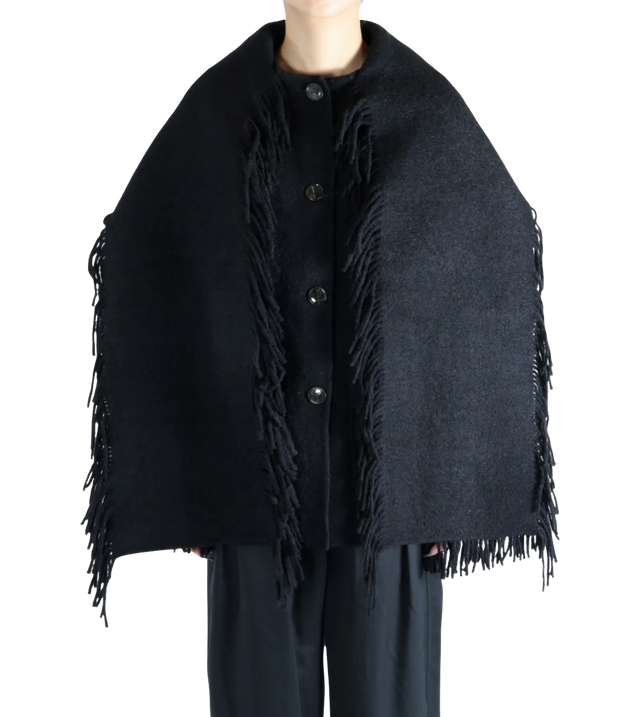 Jacke mit Fransen-Details