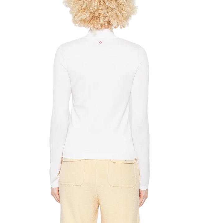Langarmshirt mit V-Ausschnitt