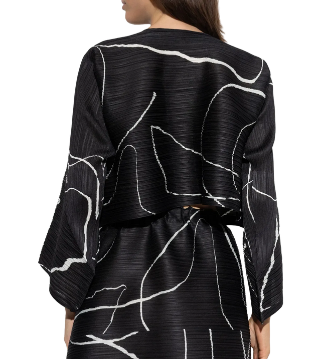 Plissierte Pause Jacke