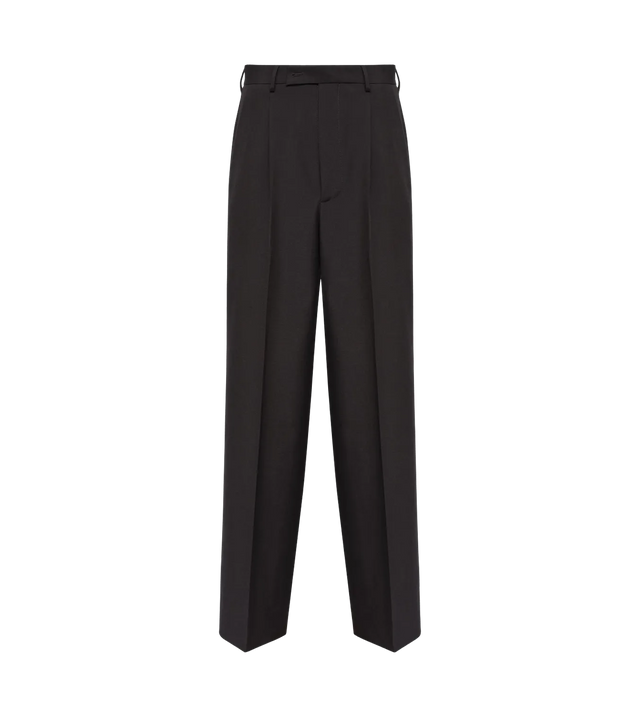 Gerade Hose mit Gürtelschlaufen