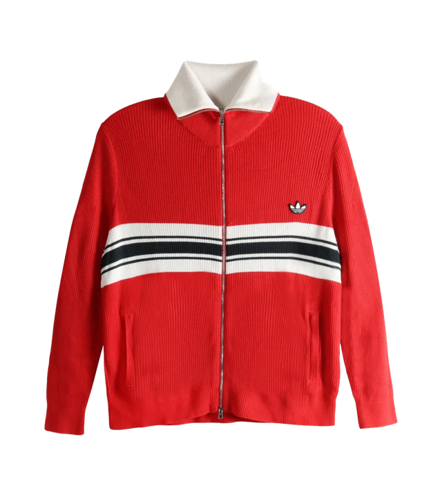 Strickjacke mit Logo-Patch