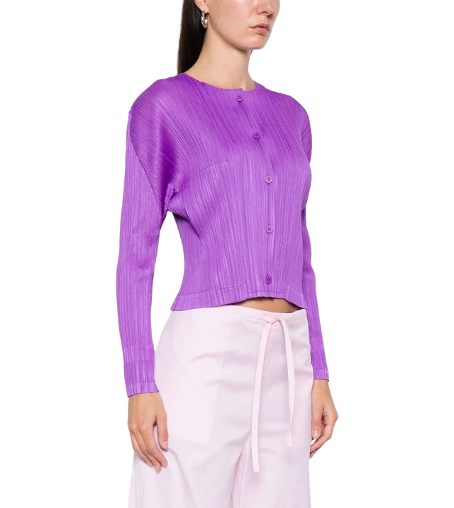 Cardigan mit Knöpfen - Monthly Colors: August