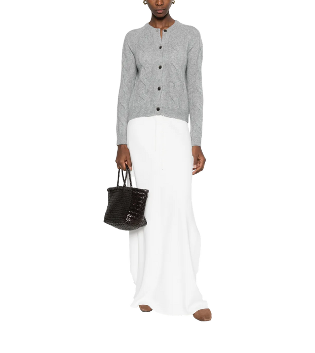 Gwyneth Cardigan mit Zopfmuster