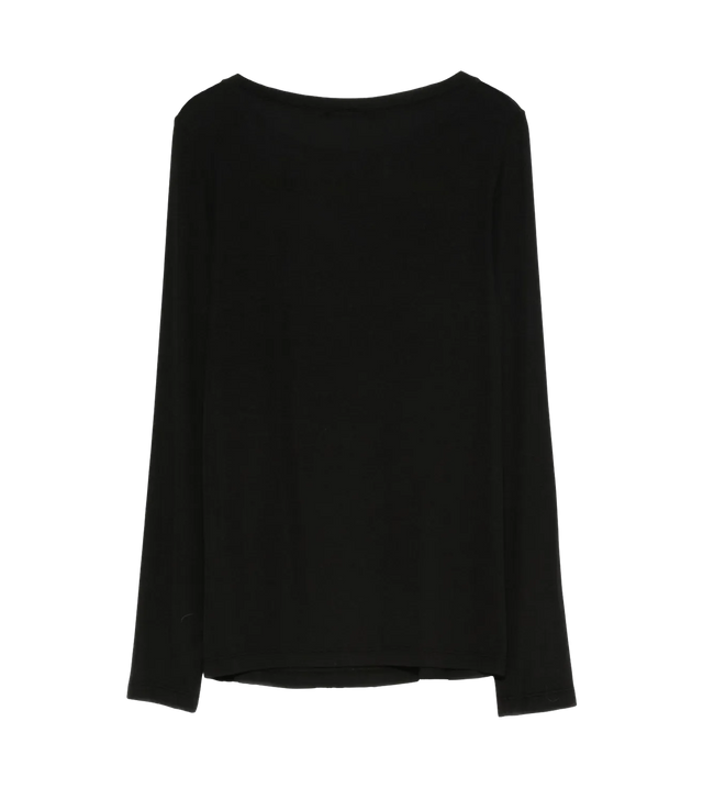 Langarmshirt mit breitem Ausschnitt