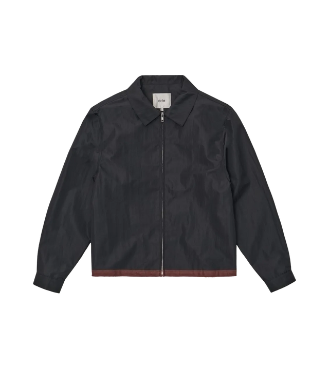 Hemdjacke mit Reißverschluss