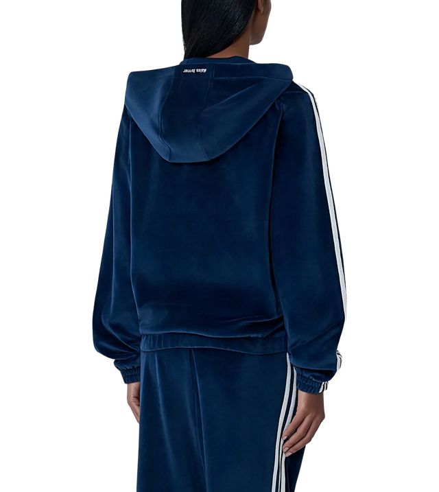 Velour Trainingsjacke