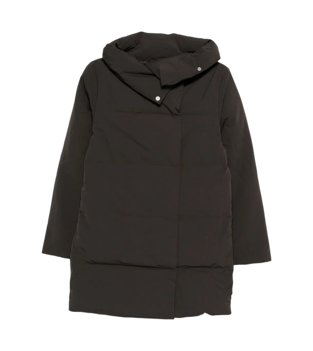 Geknöpfter Kapuzenmantel Pruit