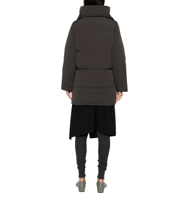 Geknöpfter Kapuzenmantel Pruit