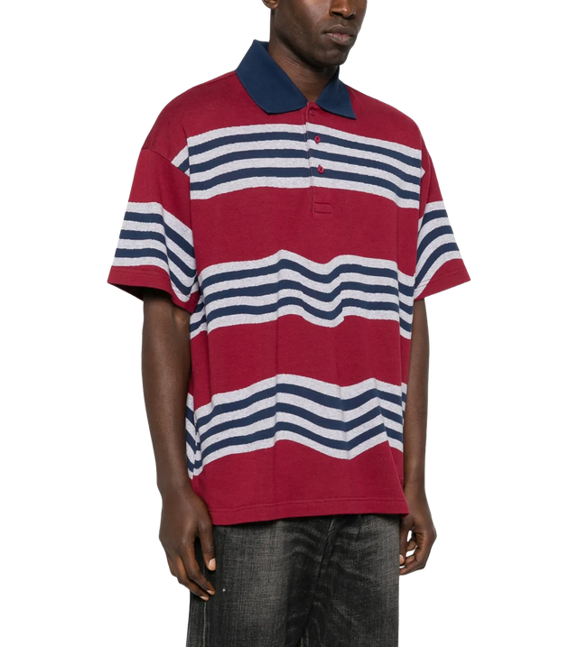 Gestreiftes Poloshirt