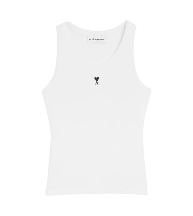 Ami de Coeur Tanktop mit Logo-Detail