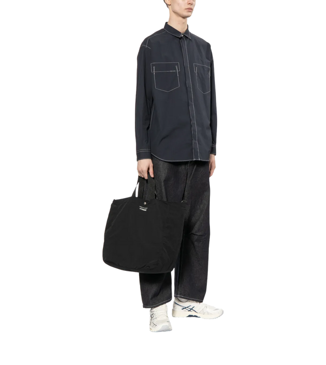 Handtasche mit Logo-Print