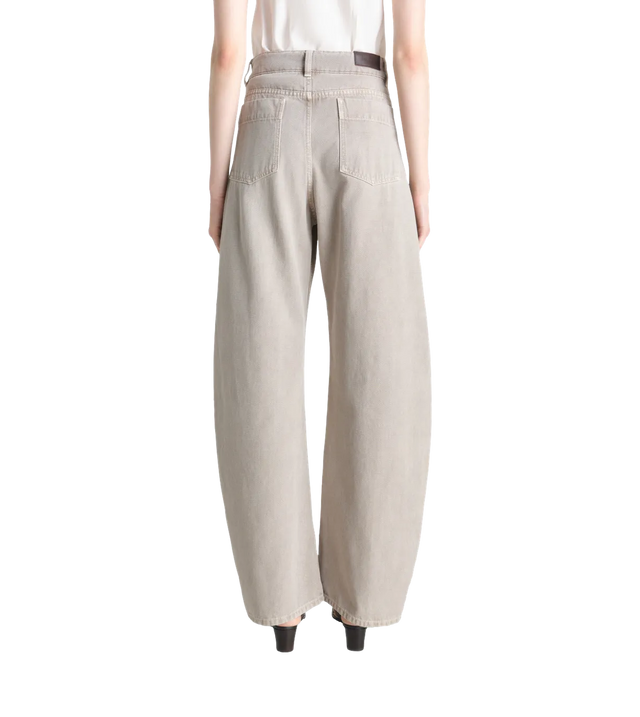 High-Waist-Hose mit verdrehter Naht