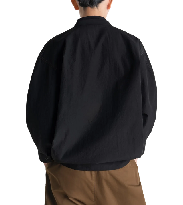 Bluse mit drapiertem Schal