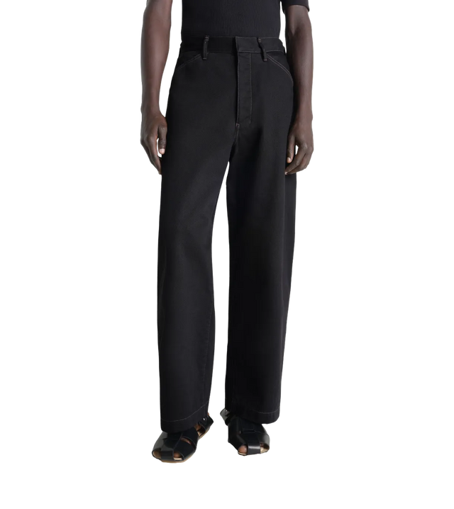 Maxi Workwear Wide-Leg-Hose