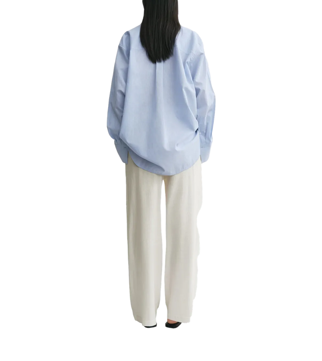 Oversized Sommerhemd aus Leinen