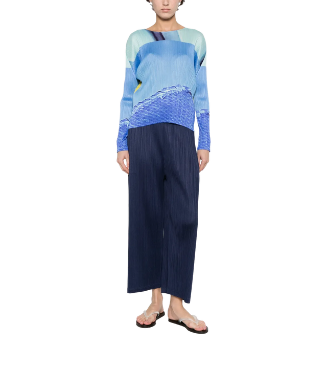Monthly Colors: January - Plissierte Hose